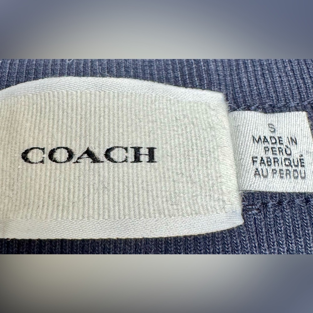 Coach Navy Blue Joggers